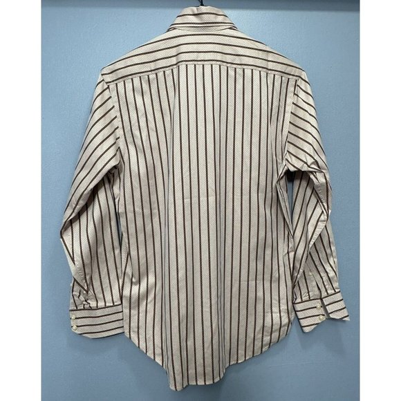 Lot of 4 Mens Thomas Dean Button Down Casual Dress Shirt Size Small - Picture 6 of 16